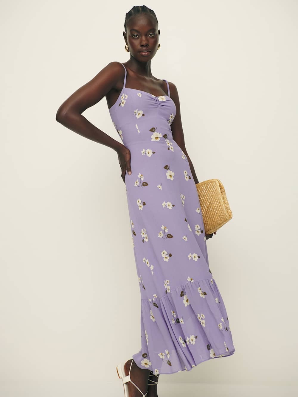 NWT Reformation Emersyn Floral Midi Dress